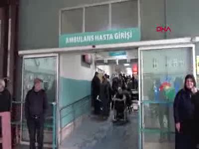 Bursa'da özel halk otobüsü şoförü yaşlı kadına tokat attı, eşinin burnunu kırdı