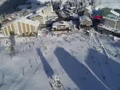 Bursa Uludağ'ın minik kayakçıları