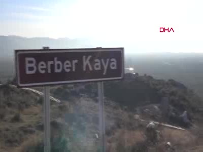 Bursa'da 2200 yıllık lahde sprey boyayla yazı yazdılar