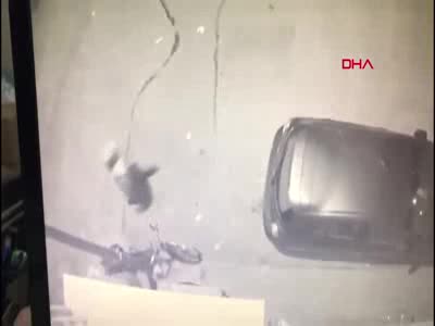 Bursa'da bisiklet hırsızlığı saniye saniye kamerada