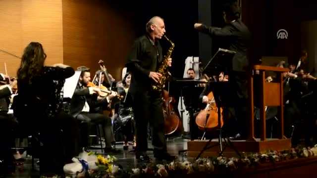 Bursa Bölge Devlet Senfoni Orkestrası'ndan saksafon konçertosu