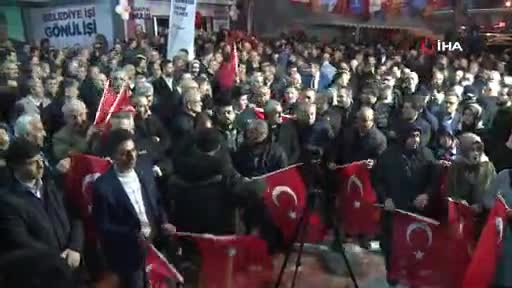 Cumhur İttifakı'nın Bursa Yıldırım Belediye Başkan adayı Yılmaz'a yoğun ilgi