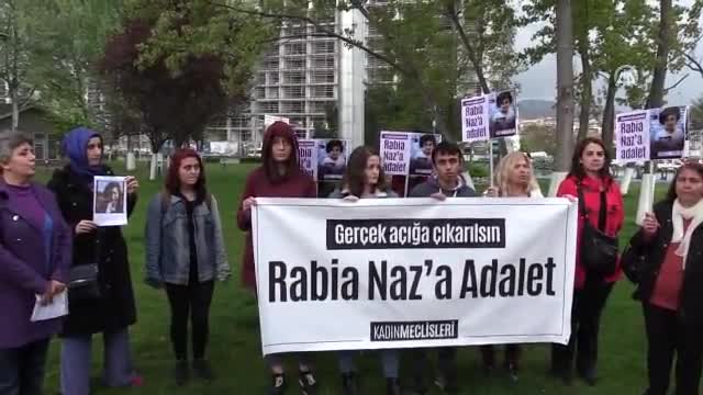 Bursa&nbsp;Kadın Meclisi üyeleri 'Rabia Naz' için bir araya geldi