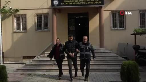 Bursa'da sekizinci hırsızlığını yapamadan yakalandı
