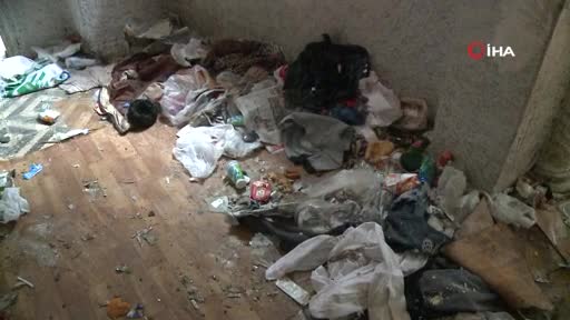 Bursa Yıldırım'da çöp ev temizliği