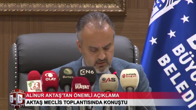 Bursa Büyükşehir Belediye Başkanı Alinur Aktaş: 30 Ağustos'u ve Kurban bayramını tartıştırmam&nbsp;