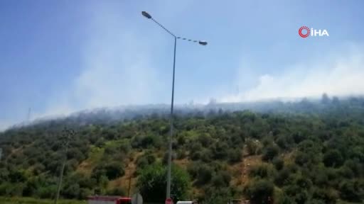 Bursa'da arazözlerin ulaşamadığı yangın kontrol altına alınmaya çalışılıyor - 2