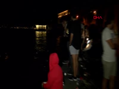 Beşiktaş'ta denize atlayan iki kişiden biri kayboldu