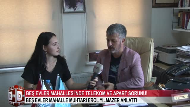 Bursa Beşevler'de Türk Telekom ve apart sorunu! (ÖZEL HABER)