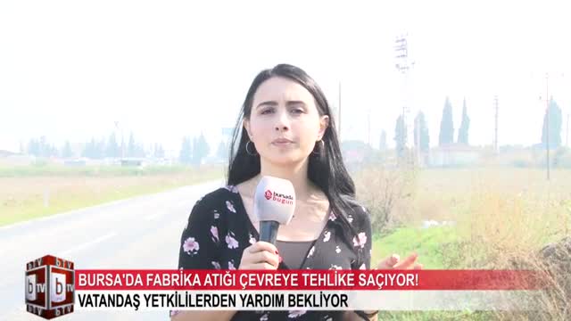 Bursa'da fabrika atıkları çevre katliamına yol açıyor! (ÖZEL HABER)