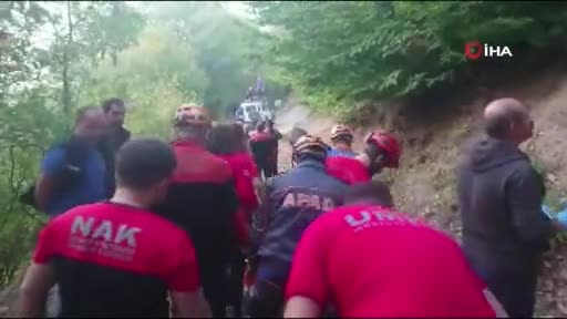 Bursa Uludağ'da korkunç ölüm, ekipler seferber oldu