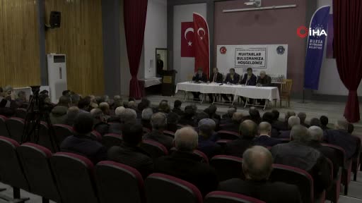 Bursa Büyükşehir Belediye Başkanı Aktaş Orhaneli'de muhtarlarla buluştu