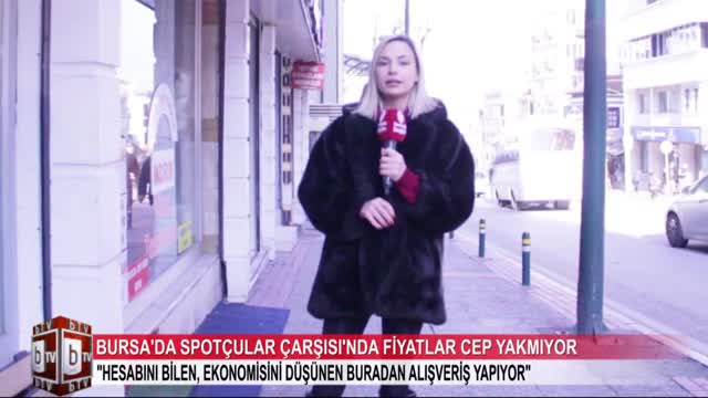 Bursa'da Spotçular Çarşısı cüzdan dostu olmaya devam ediyor! (ÖZEL HABER)