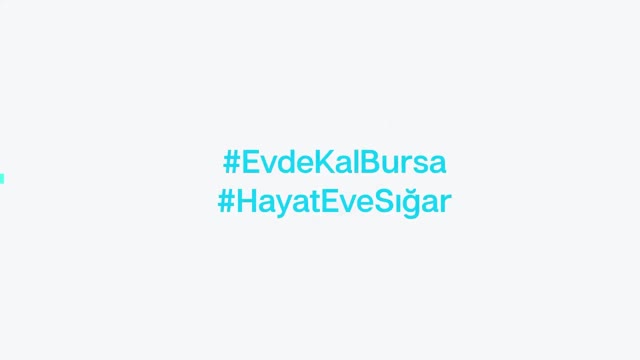 Bursa Uludağ Üniversitesi Tıp Fakültesi ve Bursasporlu futbolculardan #EvdeKalBursa videosu