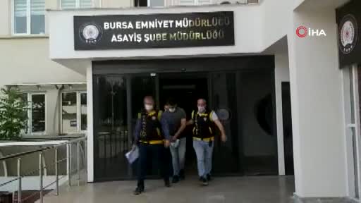 Bursa'da 2 kişiyi darp ederek 1 kişinin ölümüne sebep olan şüpheli adliyede