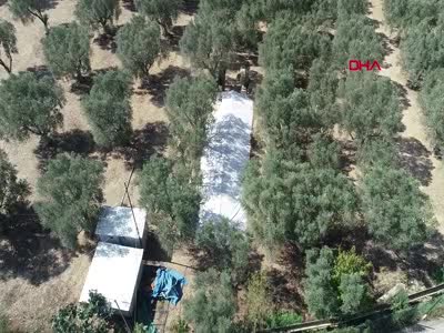 Bursa İznik'te 5 lahde ulaşılan alanda 'çatkı' mezar bulundu