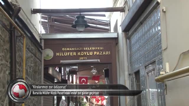Bursa'da Köylü Pazarı esnafı eski günlerini arıyor (ÖZEL HABER)