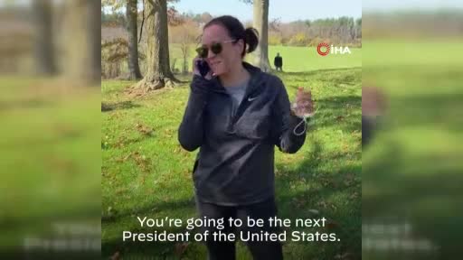 Kamala Harris'ten Biden'a tebrik telefonu: "Başardık"