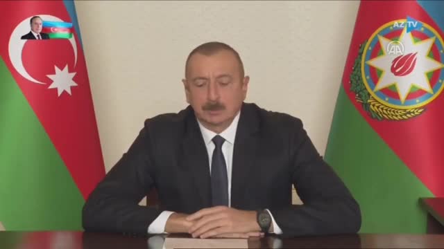 Azerbaycan Cumhurbaşkanı İlham Aliyev'in konuşması