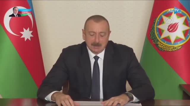 Azerbaycan Cumhurbaşkanı İlham Aliyev'in konuşması -2