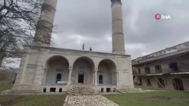 Şuşa'da 28 yıl sonra ilk cuma namazı kılındı