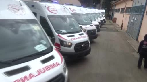 Sağlık Bakanlığı'dan Bursa'ya 18 ambulans tahsis edildi