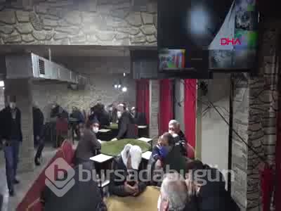 Bursa'da kumar baskını: 42 kişiye 132 bin TL ceza