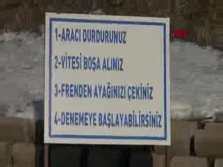 Erzurum'da 'gizemli yol' şaşırtıyor