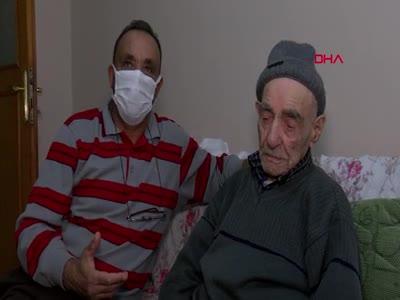 Bursa'da 93 yaşındaki Kore Gazisi ve eşi koronavirüsü yendi