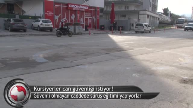 Bursa'da kursiyerler can güvenliği istiyor! (ÖZEL HABER)