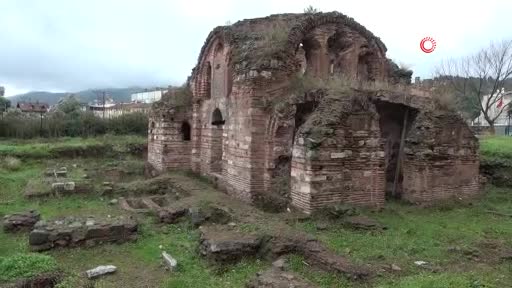 Bursa'da Aziz Aberkios Kilisesi turizme açılmayı bekliyor