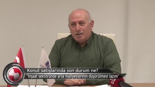 İnşaat Mühendisleri Odası Bursa Şube Başkanı Mehmet Albayrak: "İnşaat sektörünün önü hiç iç açıcı değil" (ÖZEL HABER)