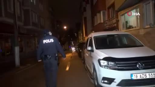 Bursa'da terk edilmiş kız yurduna giren şahıstan bıçak ve uyuşturucu madde çıktı