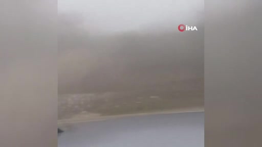 Bursa'da yoğun sis var! İki tır çarpıştı: 1 yaralı