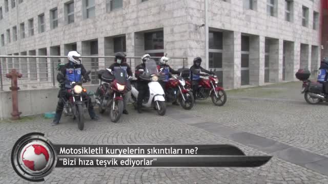 Bursa'da kuryeler dertli! "Hız baskısı var" (ÖZEL HABER)