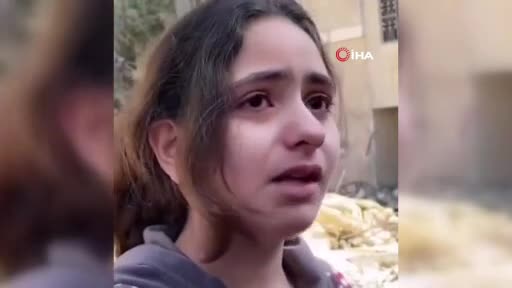 Filistinli küçük kızdan yürek burkan soru: Neden çocukları öldürüyorsunuz
