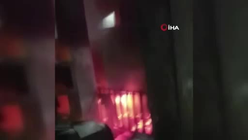 Bursa'da demir döküm fabrikasında yangın