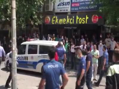 HDP binasında silahlı şahıs alarmı