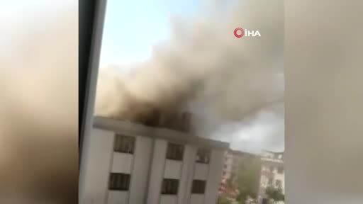 Bursa İnegöl'de öğrenci yurdunda yangın çıktı!