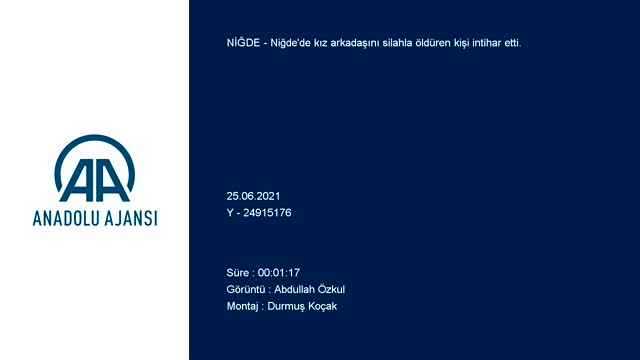 Kız arkadaşını öldürüp intihar etti