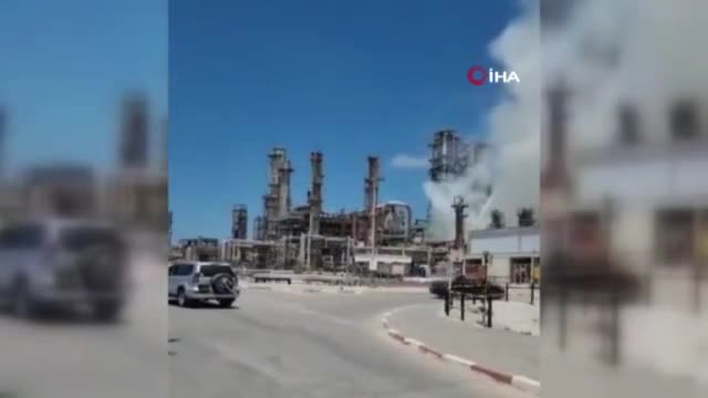İsrail'de petrol rafinerisinde patlama