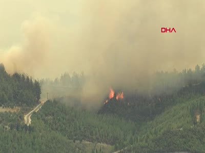 Manavgat'tan alevler yükseliyor! Bir noktada daha yangın çıktı