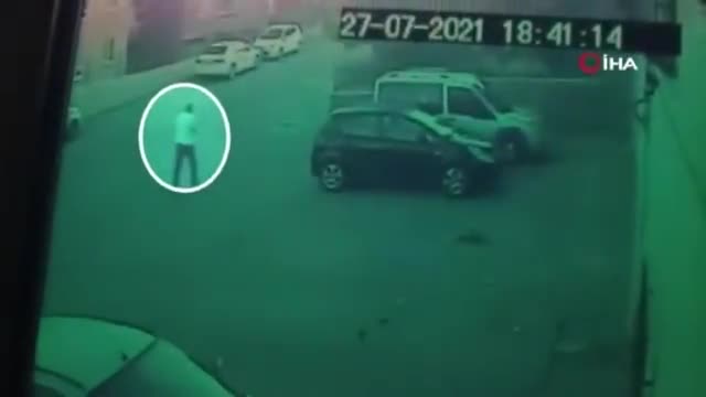 Başkent'te kundaklama olayı görüntüleri ortaya çıktı