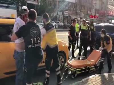 Bursa'da taksi şoförü bıçaklandı