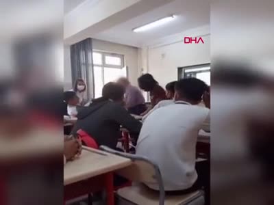 Gaziantep'te sınıfta öğrenciyi döven öğretmen açığa alındı