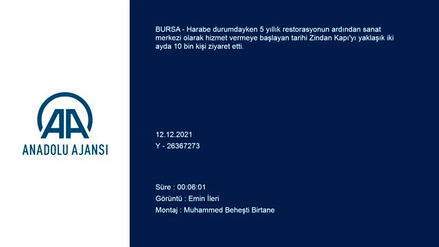 Bursa'da tarihi zindanı 2 ayda 10 bin kişi ziyaret etti