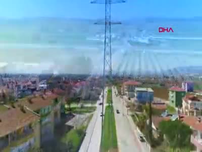 Bursa'da çadırda yaşayan çocukların okuma isteği