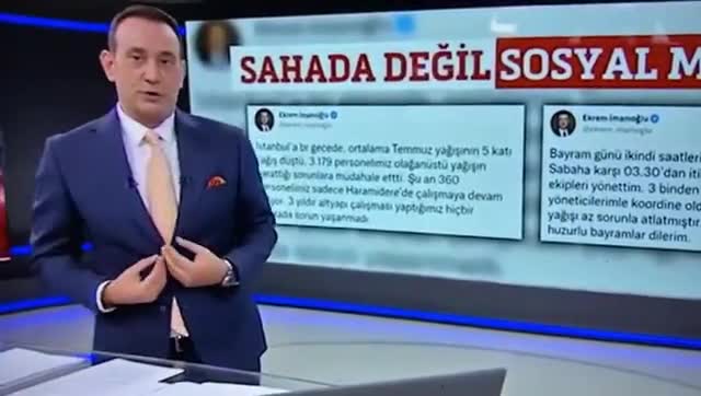Fox Tv Ana Haber sunucusundan Ekrem İmamoğlu'na tepki - Bursada Bugün - Bursa bursa haber bursa haberi bursa haberleri Bursa