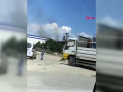 Ankara'da bir fabrikada patlama meydana geldi