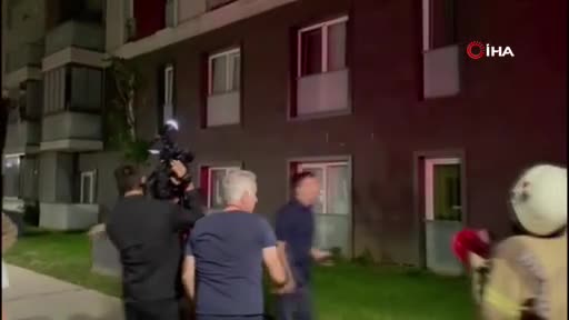 İstanbul'da yangın paniği